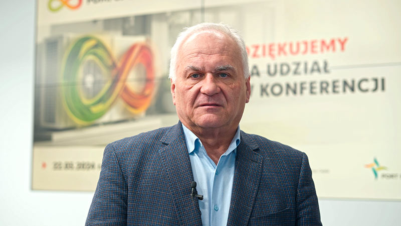 Paweł Lachman, prezes Port PC - Polskiej Organizacji Rozwoju Technologii Pomp Ciepła
